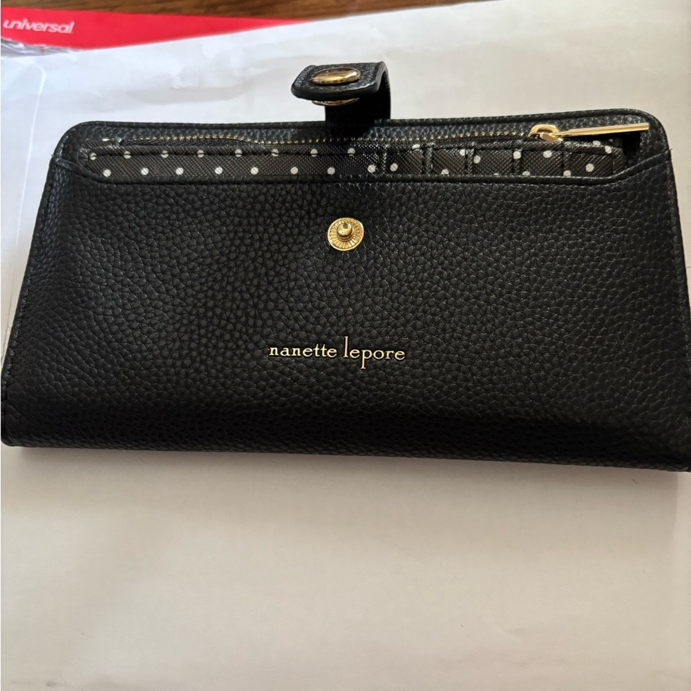 Nanette Lepore Black Wallet
